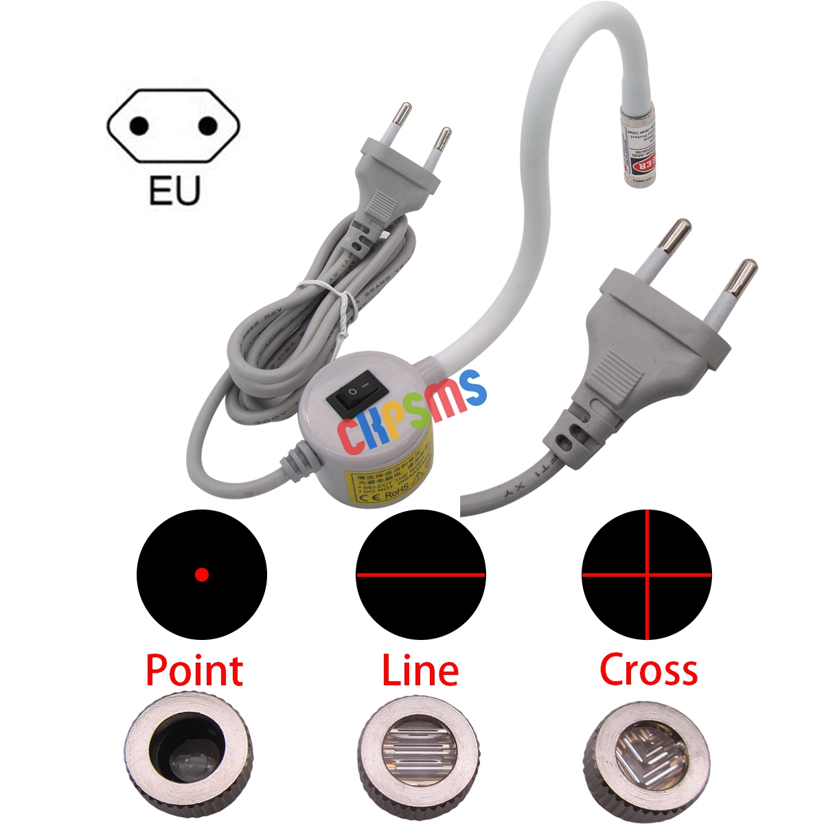 Industrial Use Of Laser - 220V-240V EU Plug Line & Cross
