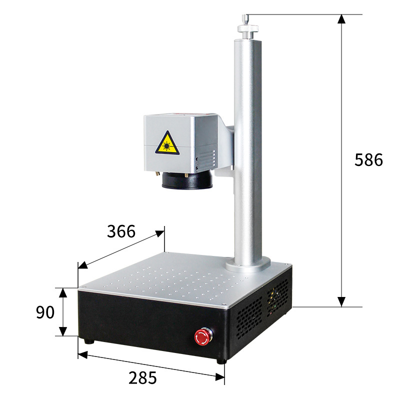 Industrial Laser Engraving Machine For Metal - Industrial Fiber Laser Marking Machine 20W/30W
