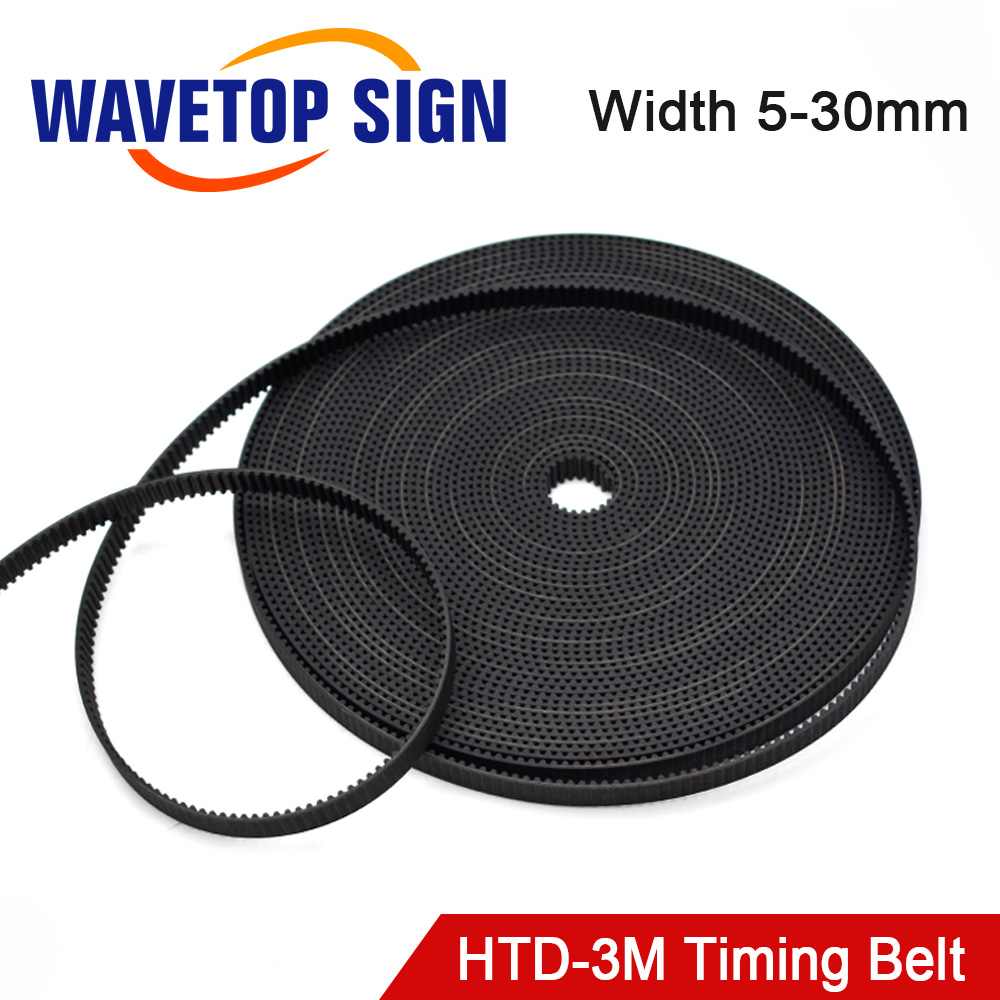 Industrial Laser Cutting Machine - WaveTopSign HTD 3M PU Open Timing