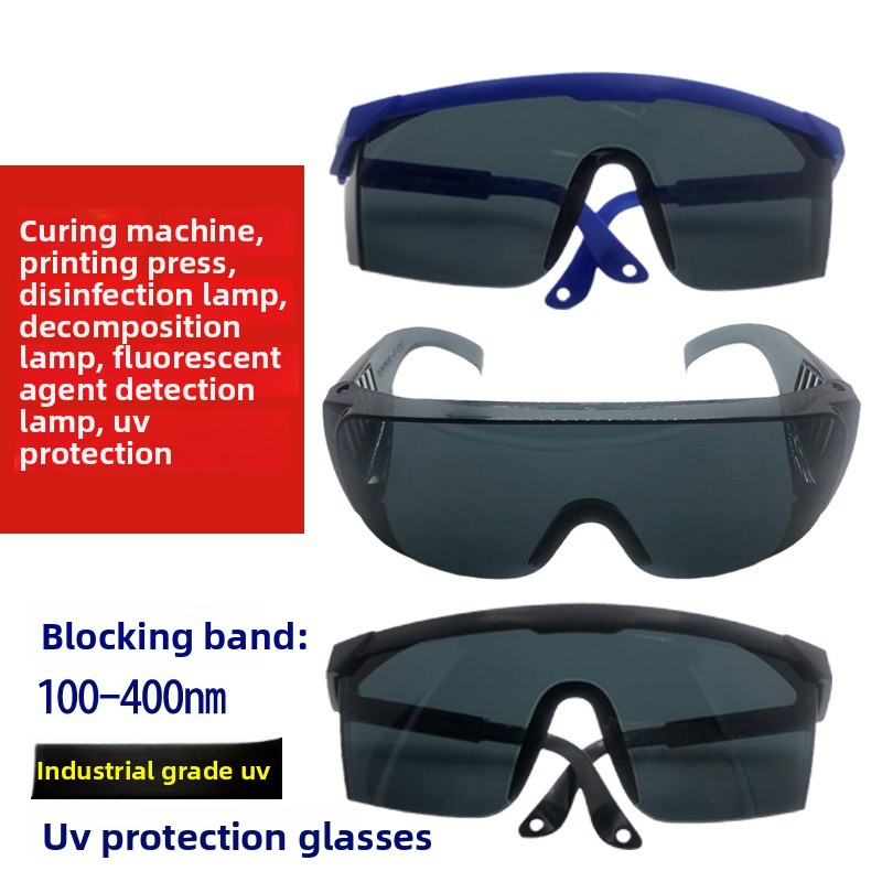 Industrial Laser Glasses - Industrial UV Curing Lamp Protective Glasses,