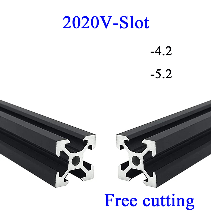 Industrial Laser Cutting Machine - 2PCS 2020 V-slot Aluminum Profile Aluminum