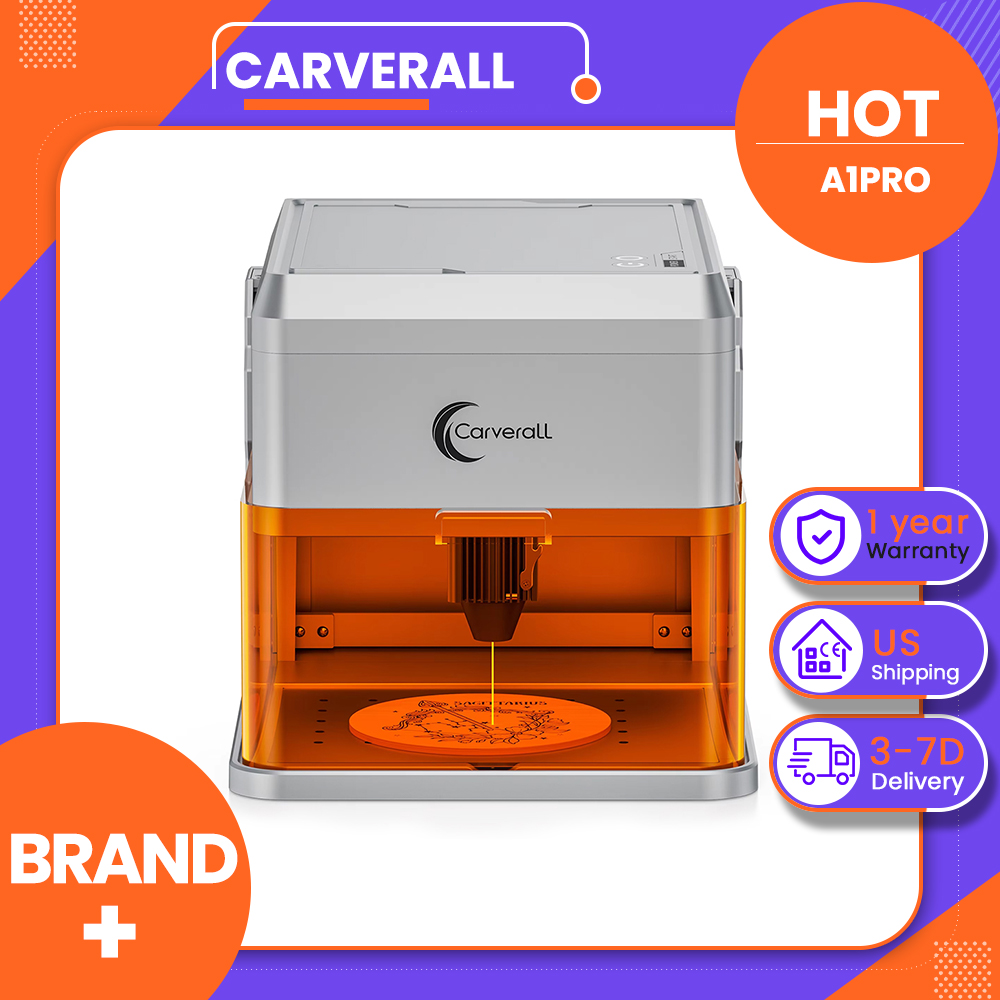 Industrial Laser Solutions - Carverall A1PRO 10W Laser Engraver with