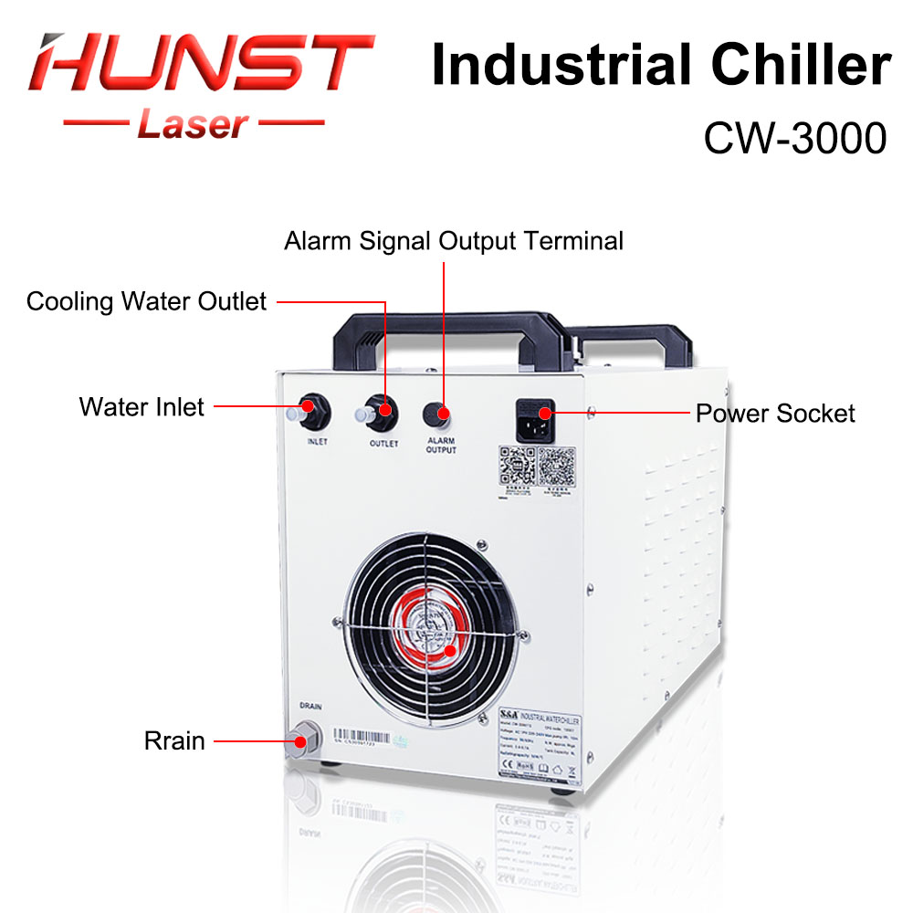 HUNST S&A CW3000 Industrial Wa - Laser Industrial Chiller 评论和价格