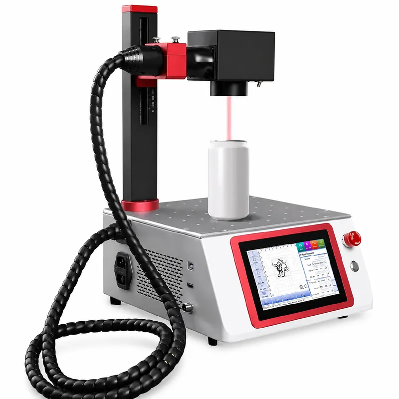 Portable Fiber Laser Marking M - Industrial Laser Engraving Machine For Metal 评论和价格
