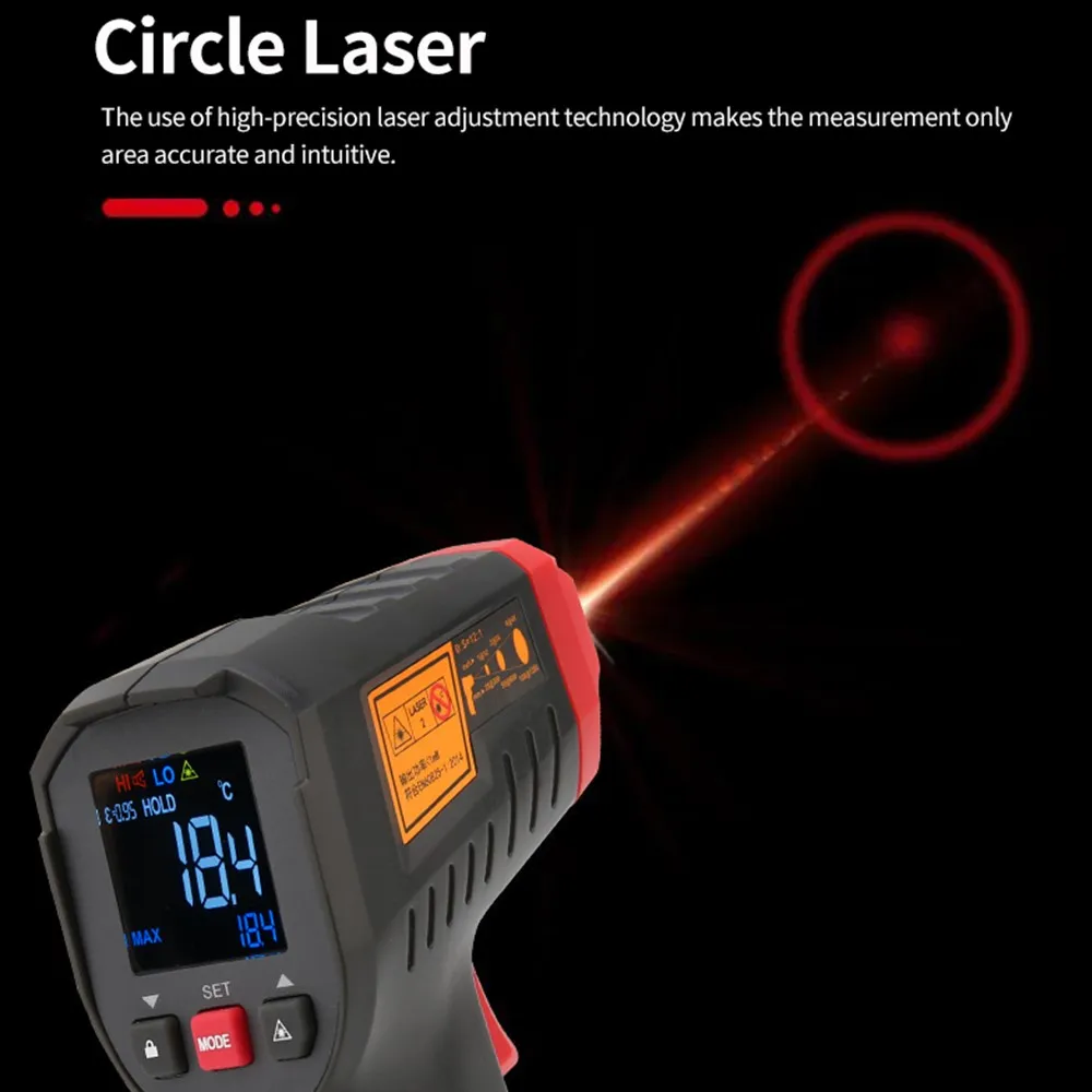 UNI-T UT306S UT306C Digital Th - Industrial Laser Temperature Gun 评论和价格