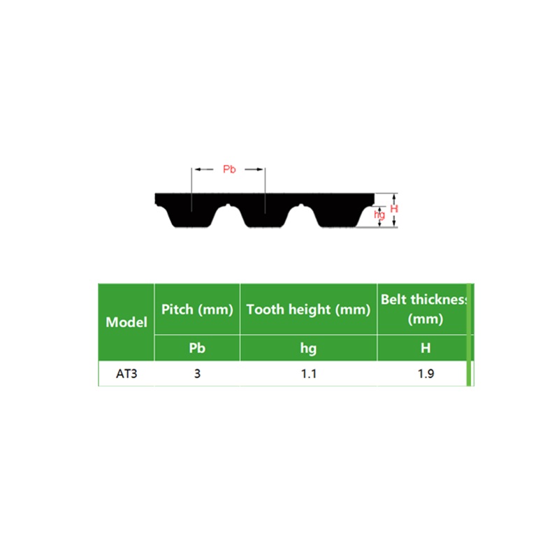 AT3 PU Open Belt  15mm Belt Ti - Industrial Laser Cutting Machine 评论和价格