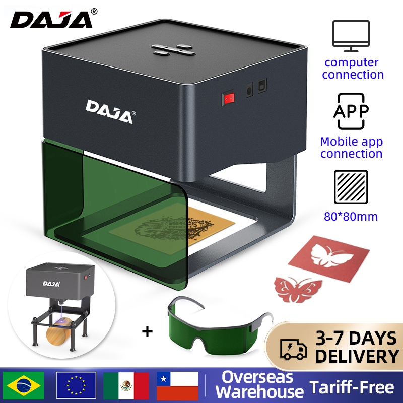 DAJA DJ6 Mini Portable Laser E - Industrial Laser Cutting Machine 评论和价格