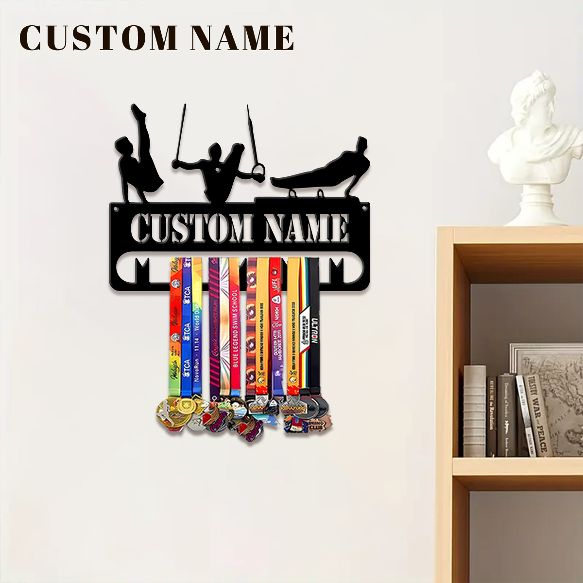 1pc Custom Fitness Metal Medal - Industrial Laser Power 评论和价格