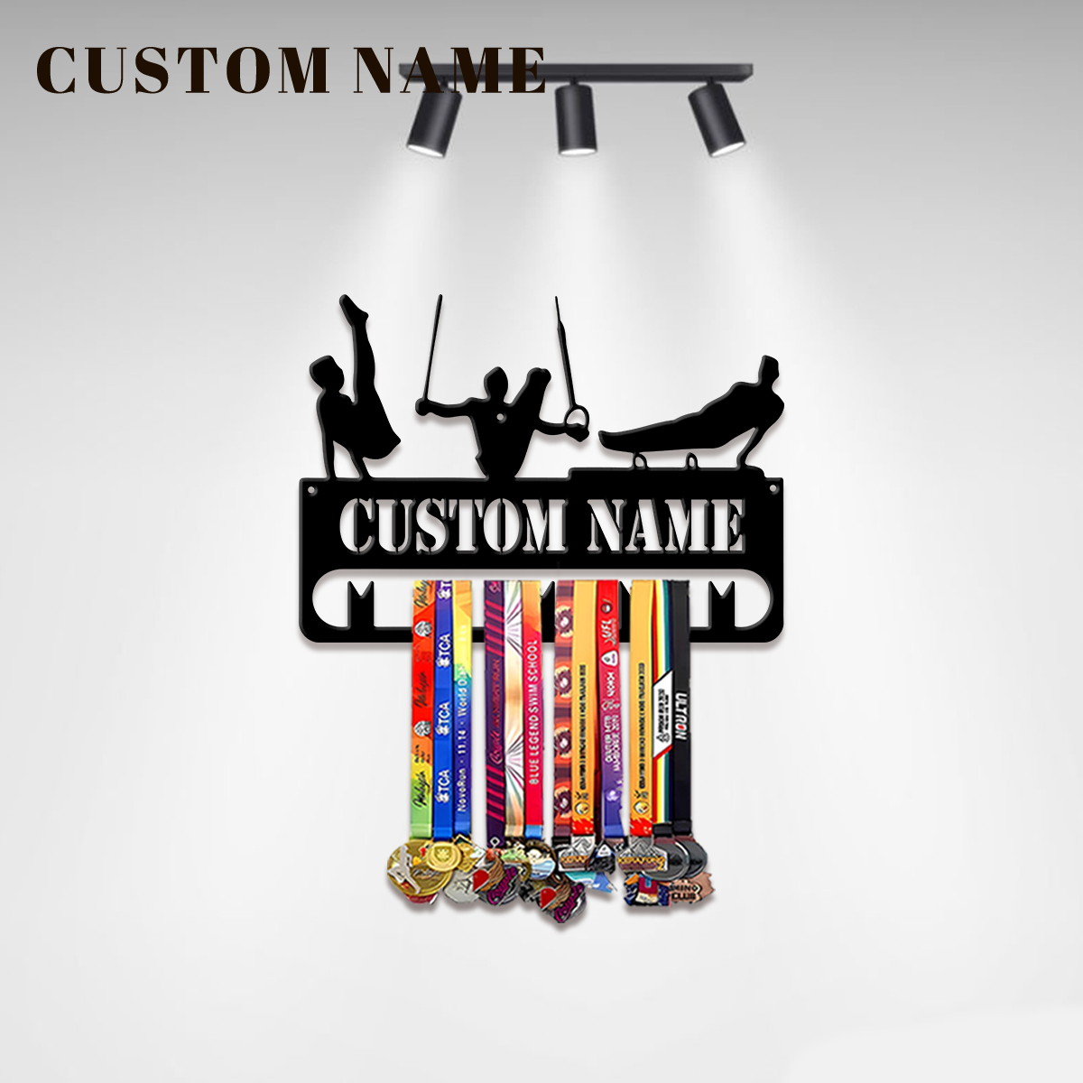 1pc Custom Fitness Metal Medal - Industrial Laser Power 评论和价格