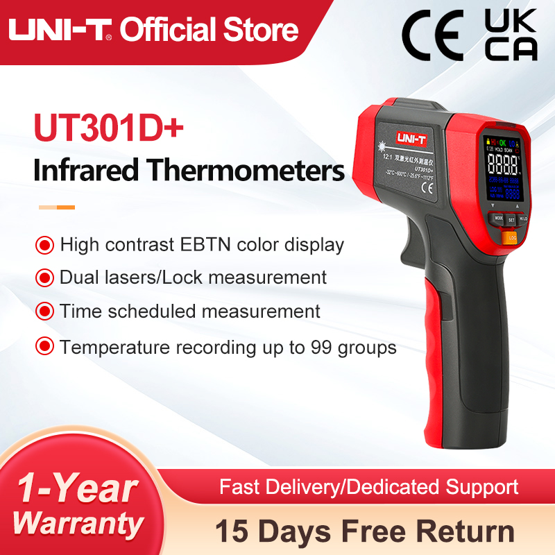 UNI-T Digital Infrared Thermom - Industrial Laser Temperature Gun 评论和价格