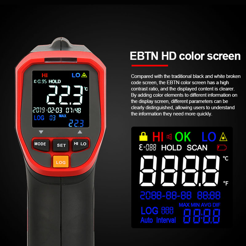 UNI-T Digital Infrared Thermom - Industrial Laser Temperature Gun 评论和价格