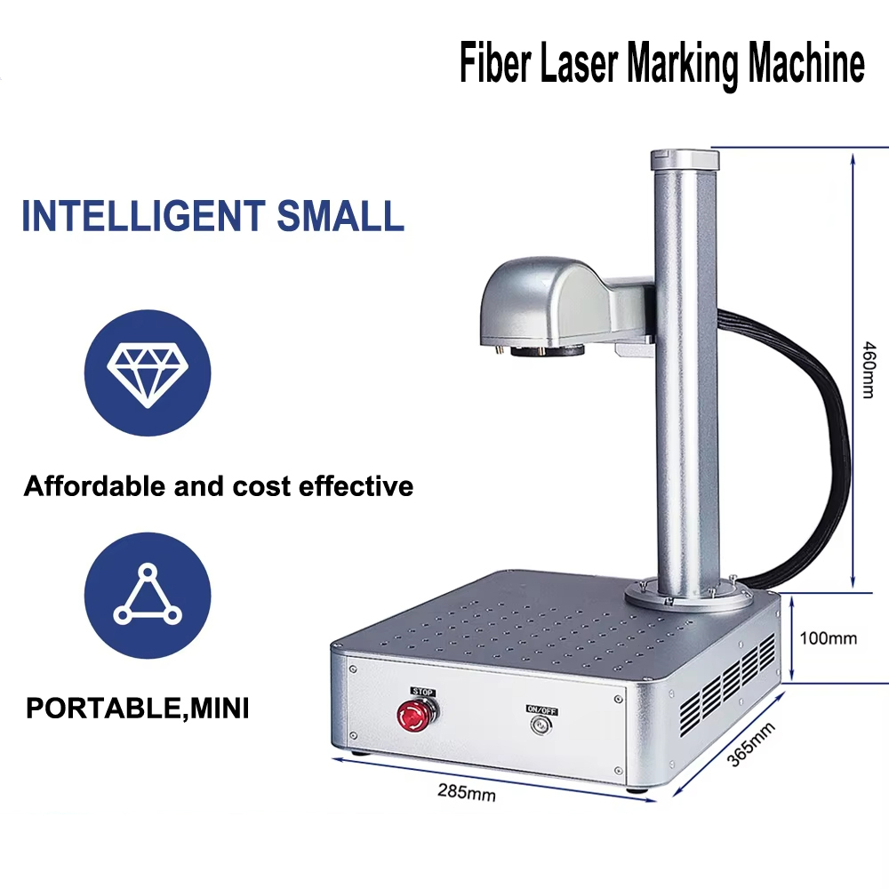 20W 30W 50W Fiber Laser Markin - Industrial Laser Engraving Machine For Metal 评论和价格