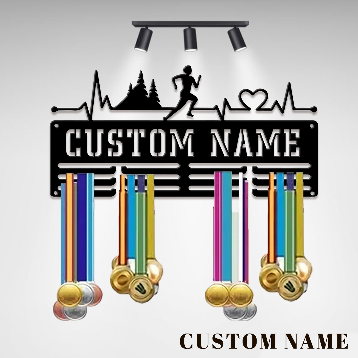 Custom Marathon Sports Metal M - Industrial Laser Power 评论和价格