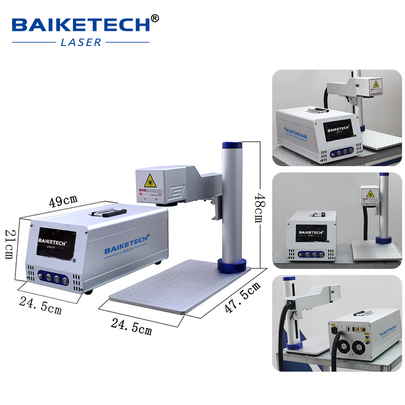 High-Speed 20W/30W Fiber Laser - Industrial Laser Engraving Machine For Metal 评论和价格