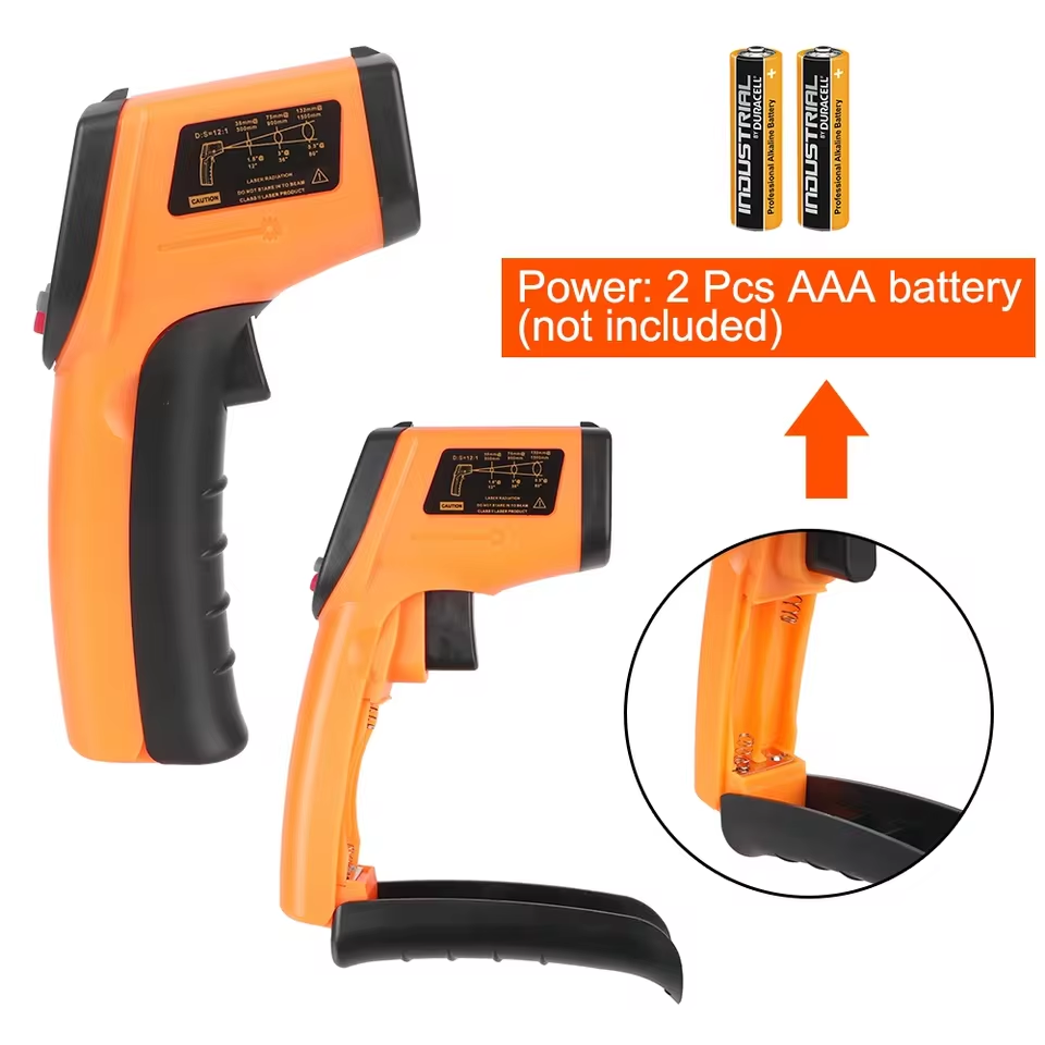 New T600 T600A Digital Infrare - Industrial Laser Temperature Gun 评论和价格
