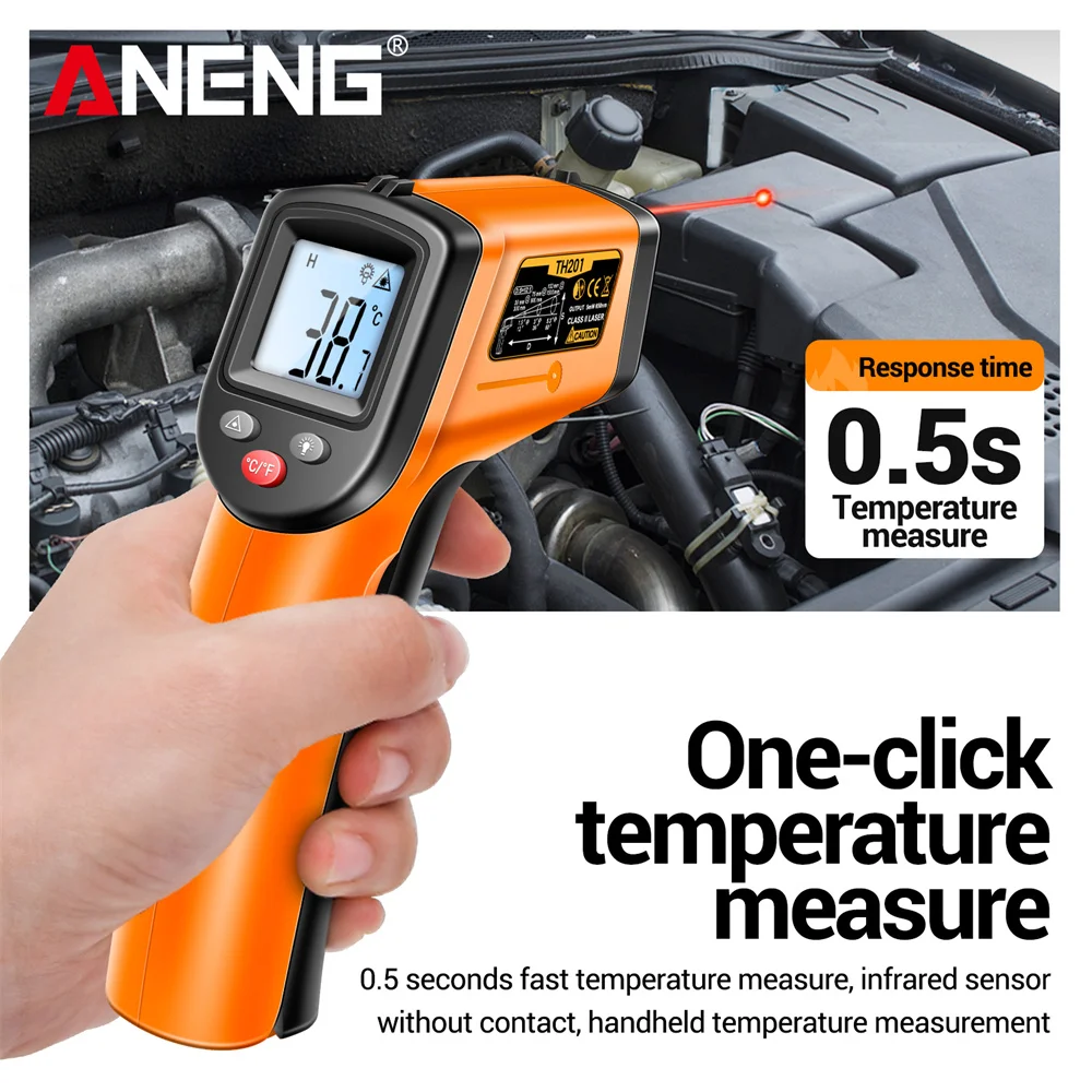 ANENG TH201 Infrared Thermomet - Industrial Laser Temperature Gun 评论和价格