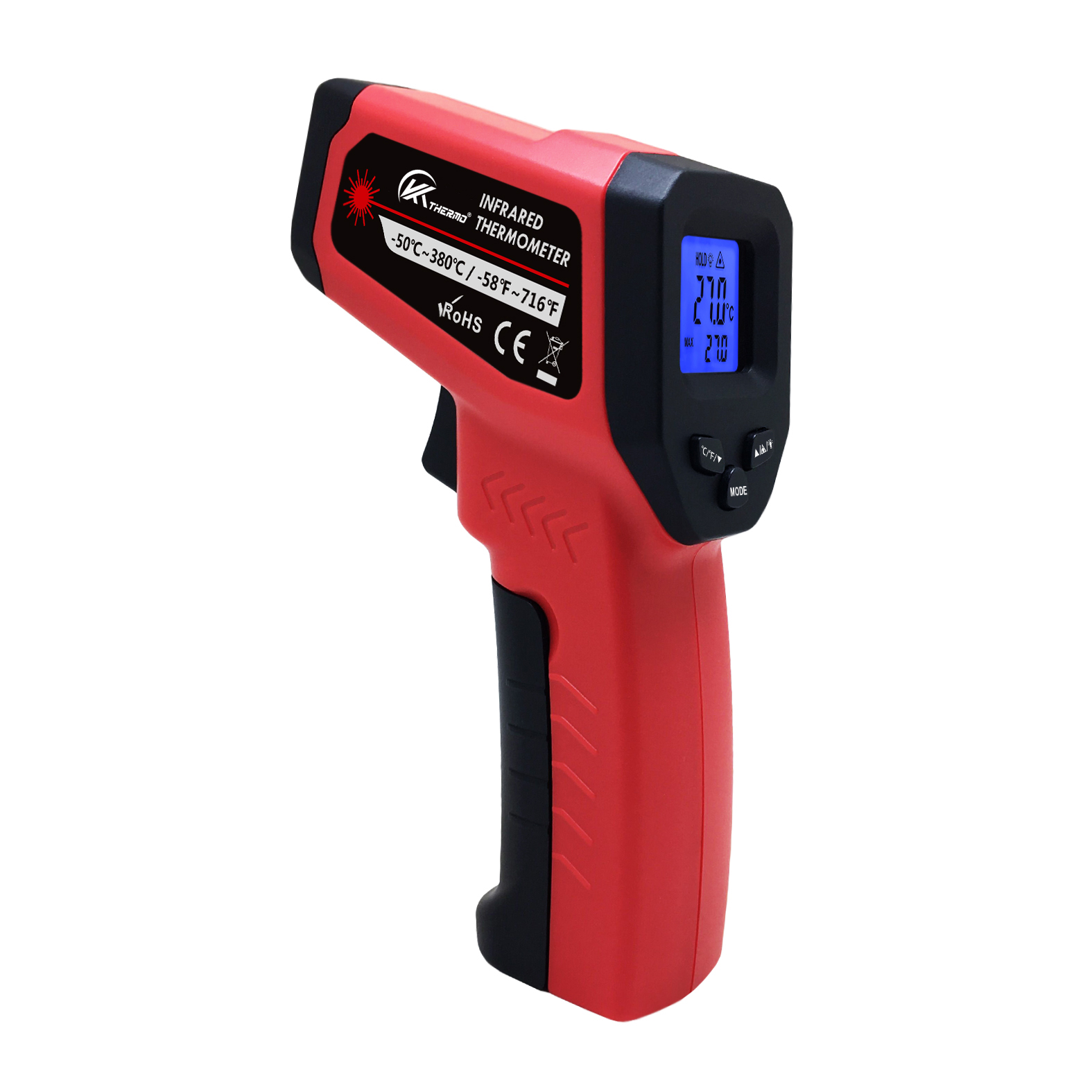 LCD Industrial Electronic Ther - Industrial Laser Temperature Gun 评论和价格
