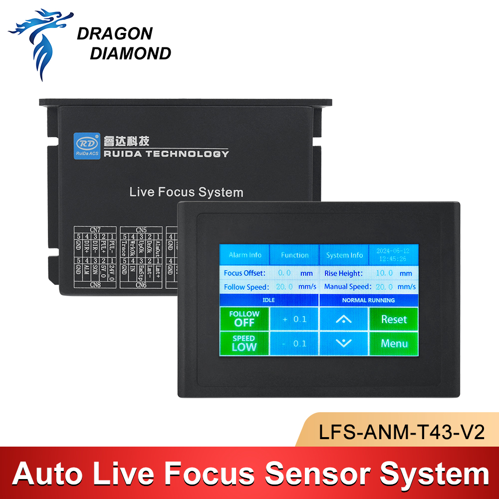 Ruida Auto Live Focus Sensor S - Industrial Laser Solutions 评论和价格