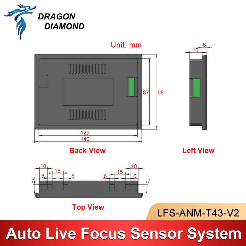 Ruida Auto Live Focus Sensor S - Industrial Laser Solutions 评论和价格