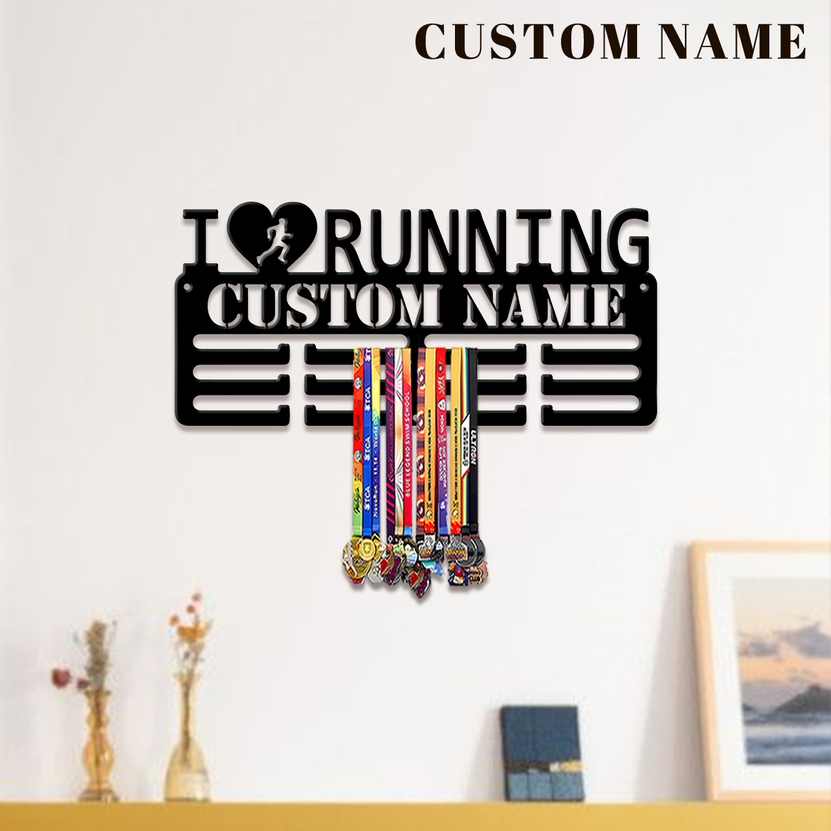 Custom I Love Running Metal Me - Industrial Laser Power 评论和价格