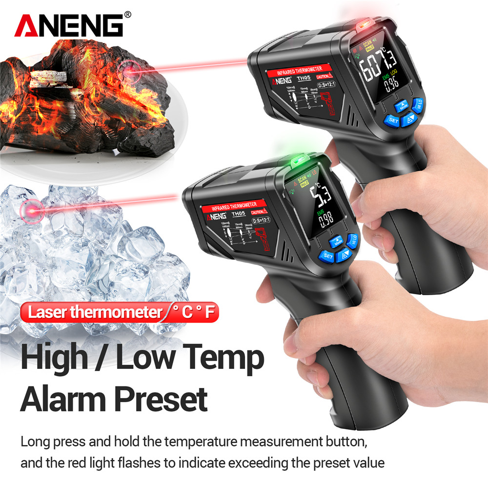 ANENG TH05 Infrared Thermomete - Industrial Laser Temperature Gun 评论和价格