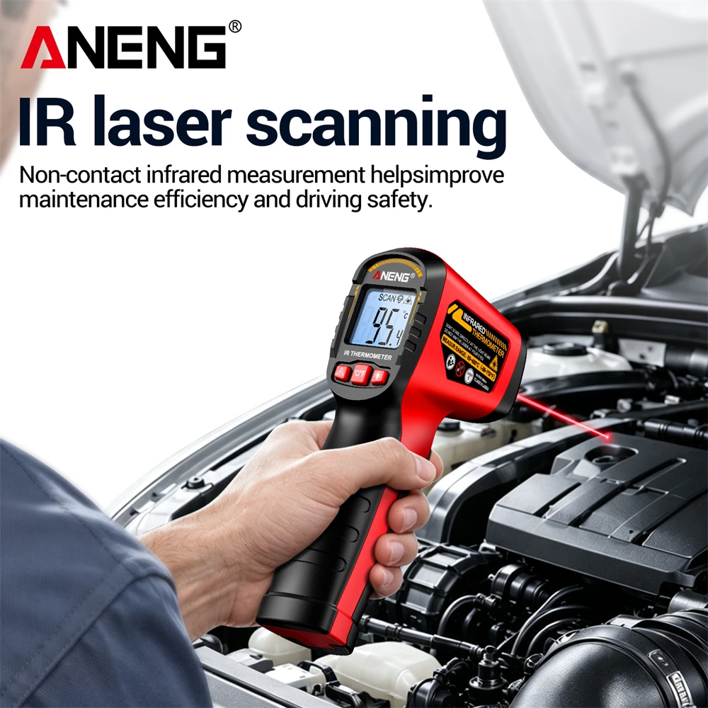 ANENG TH204 Non-contact Infrar - Industrial Laser Temperature Gun 评论和价格