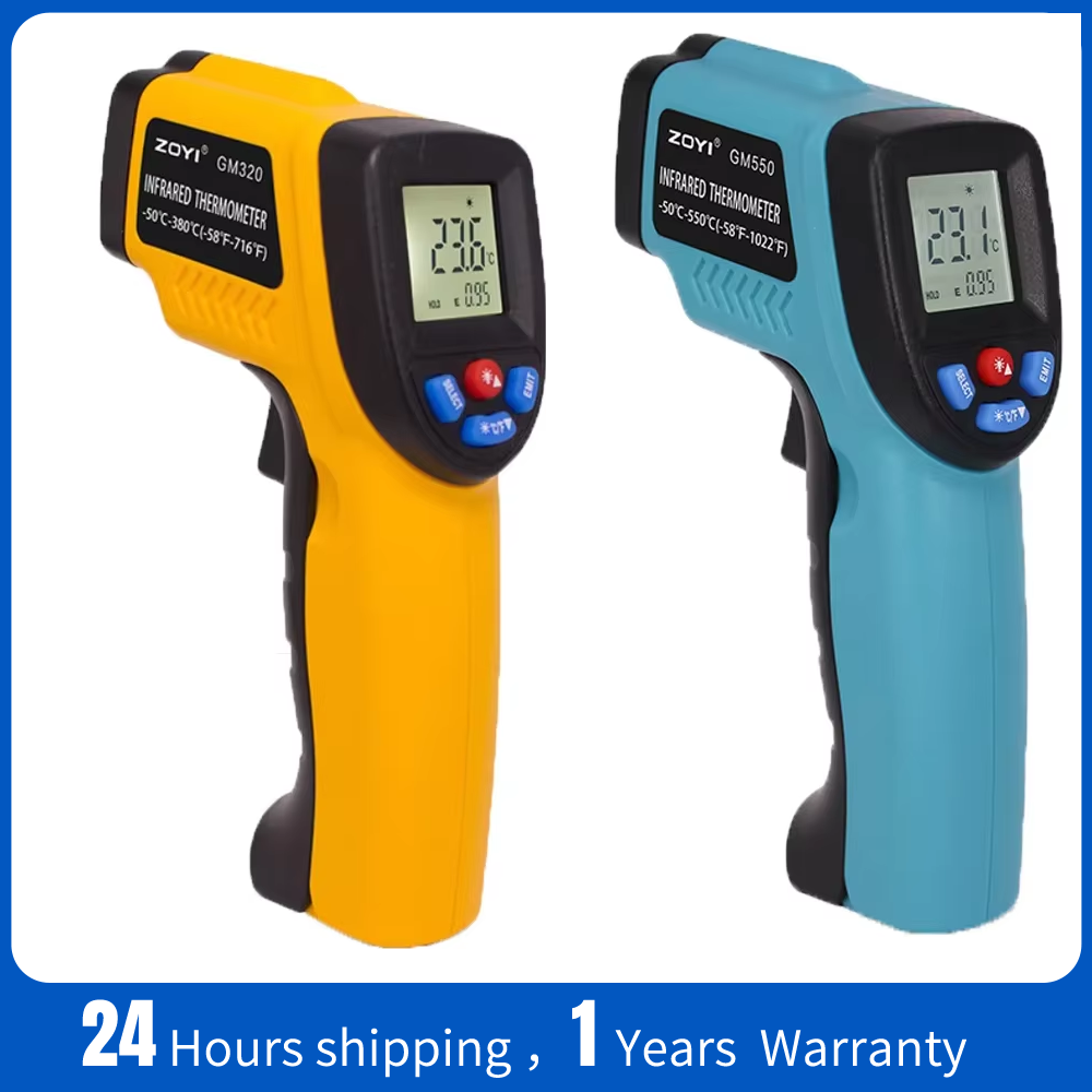 Portable Infrared Thermometer  - Industrial Laser Temperature Gun 评论和价格